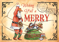 Cowboy Holiday Cards